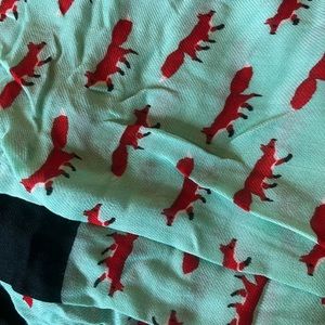 Kate Spade “On the Sly” Fox Scarf